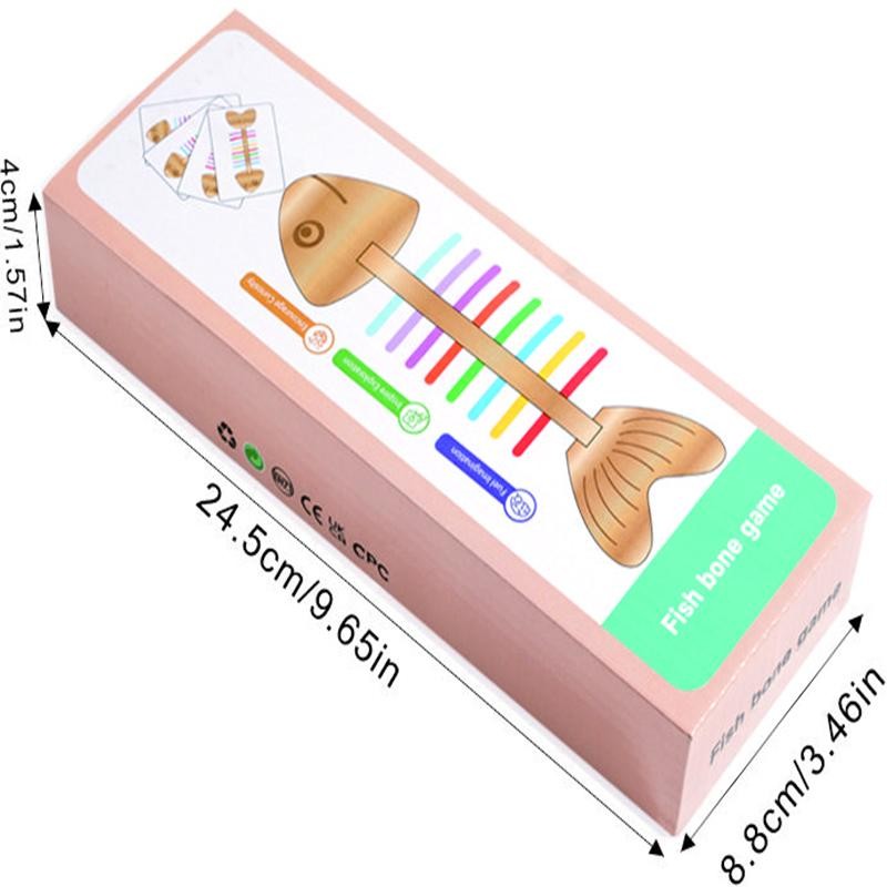Children Wooden Balance Stick Sensory Puzzle Game Educational Birthday Gift
