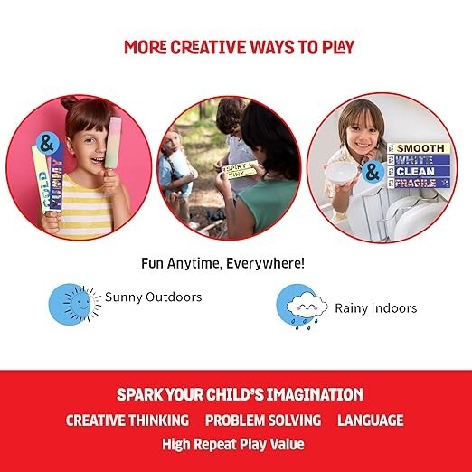 Smart Sticks Scavenger Hunt Family Game for Kids Educational Indoor Outdoor Fun
