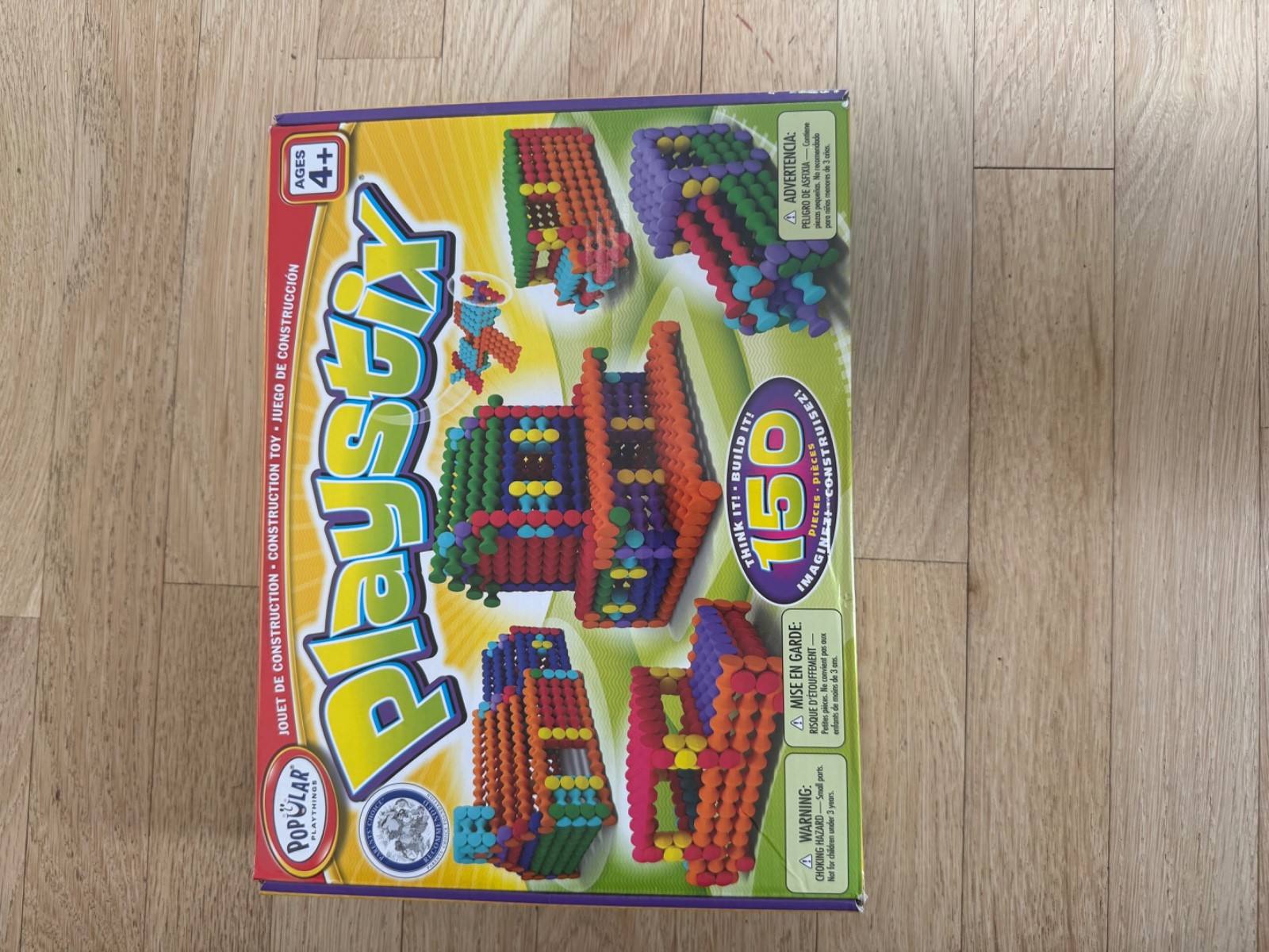 Popular Playthings Playstix 150-Piece Set Ages 4+ Full Set