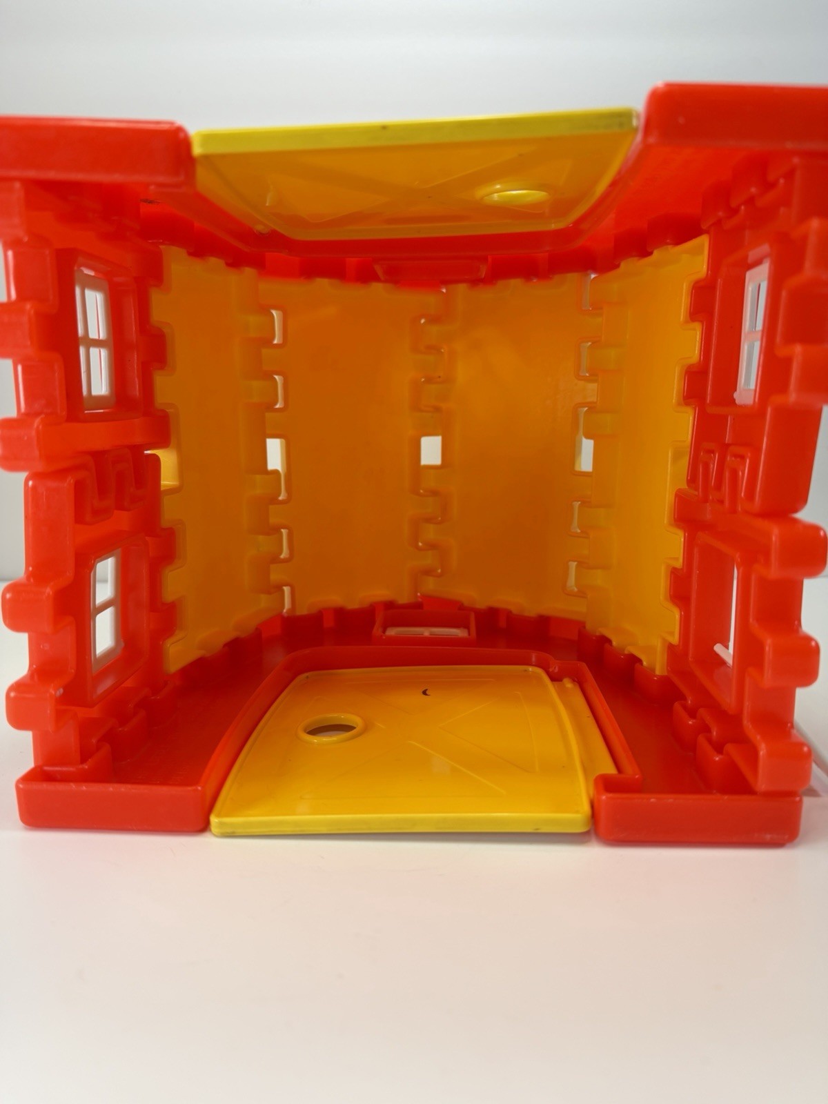 Vintage 1980s Little Tikes Wee Waffles Barn Farm Playhouse Folding Building