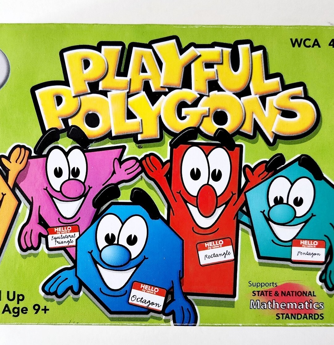 Playful Polygons Mathematics Tiles Learning Elementary Education WCA E32