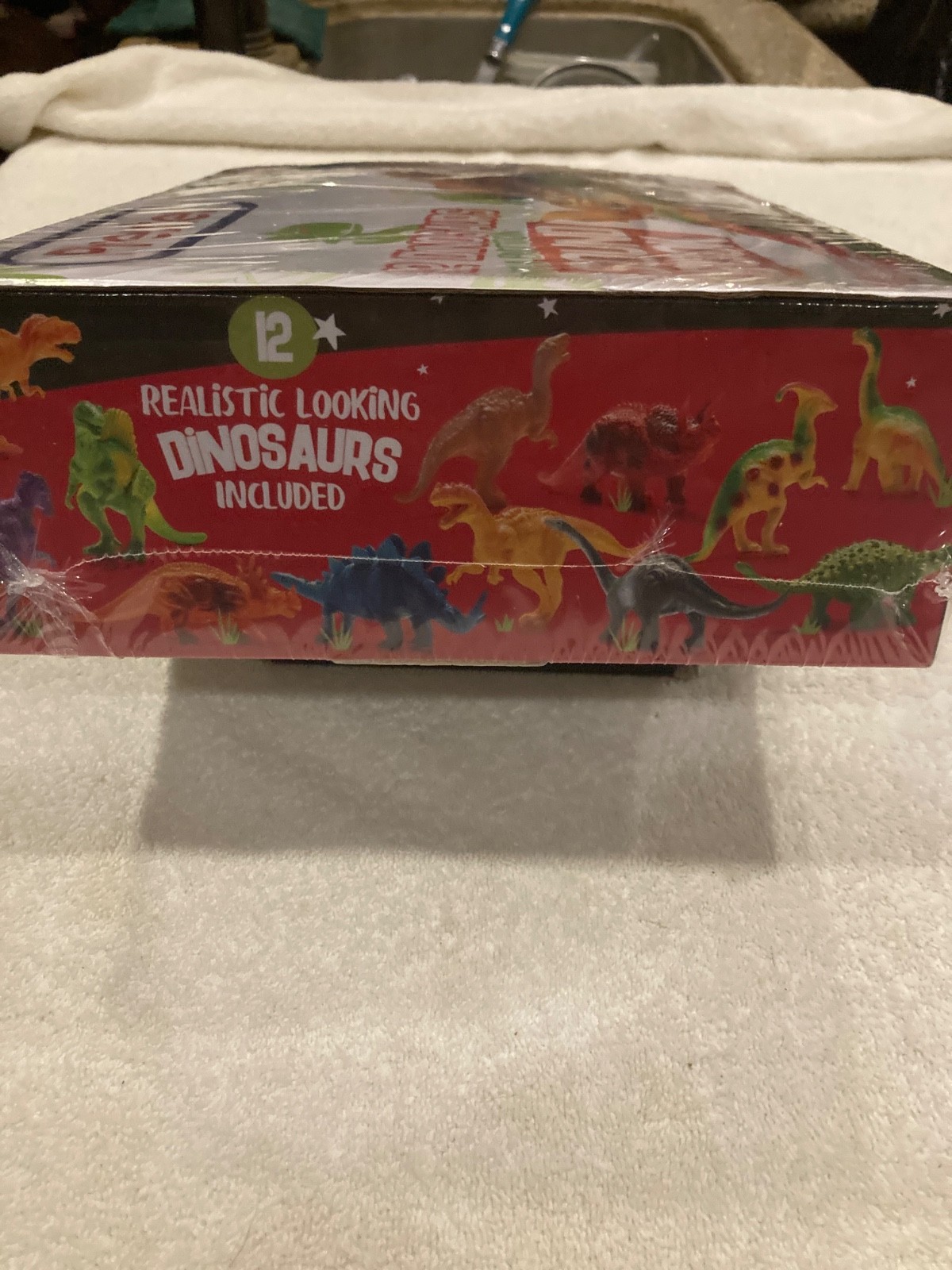 Prextex 12 Dinosaurs Button Sound Book Animal Sounds New Original Pkg Unopened