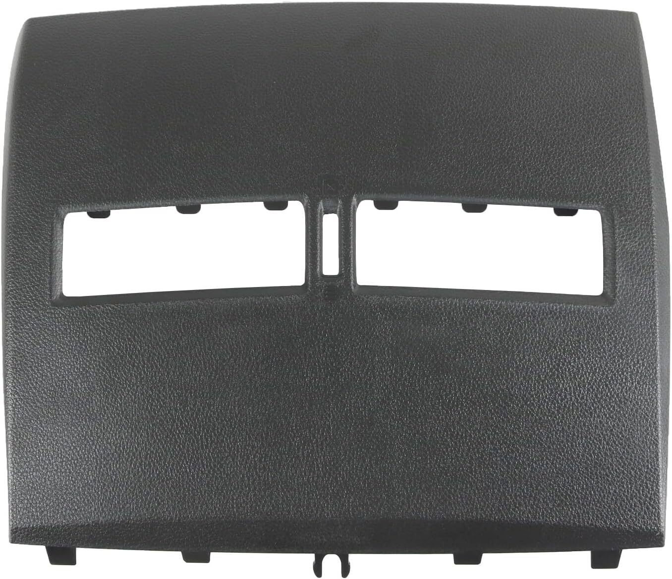 Black Front Upper Top Center Dash Vent Trim Bezel Compatible with Nissan Versa