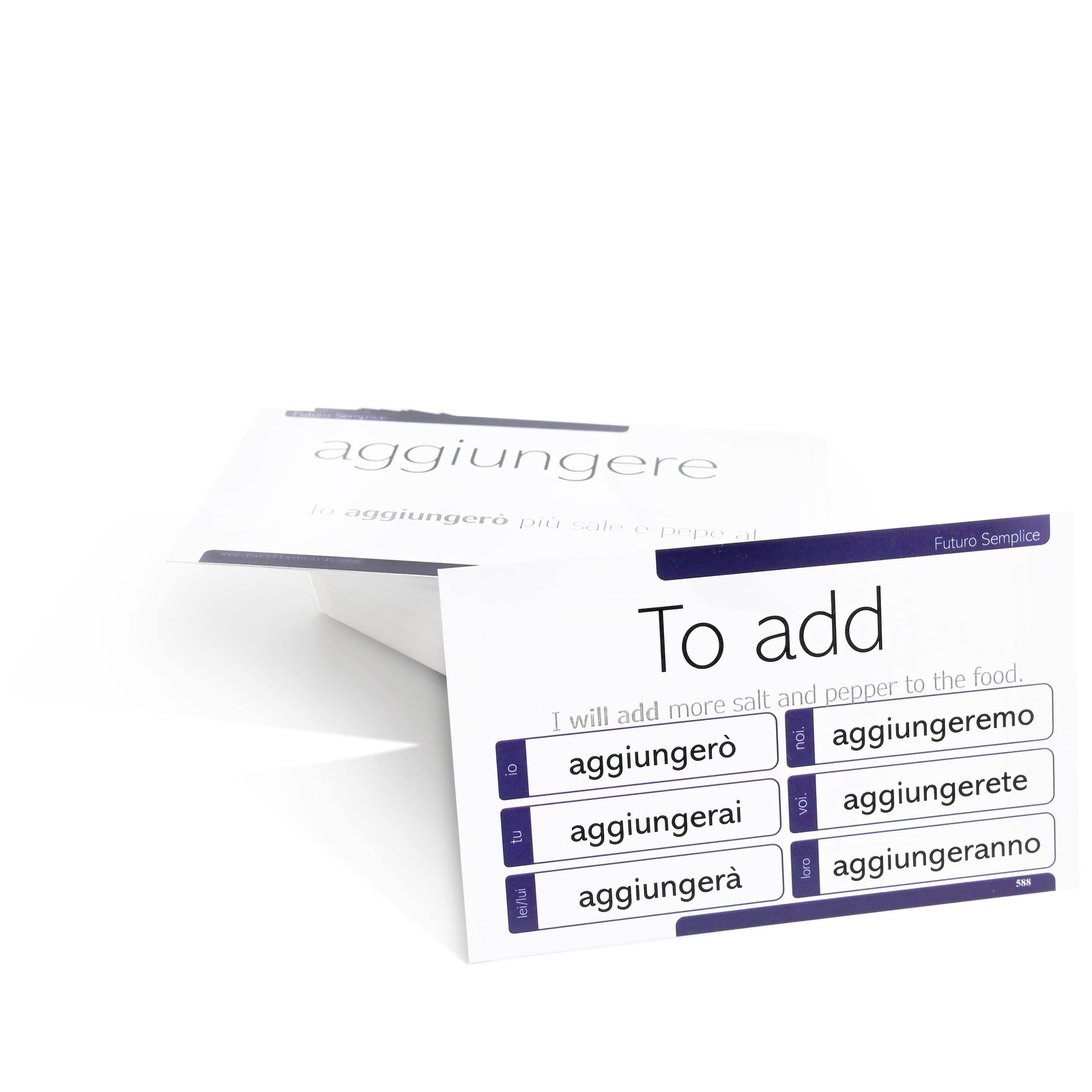 800 Italian Conjugation Flash Cards – 200 Verbs with Full Examples in Both It…