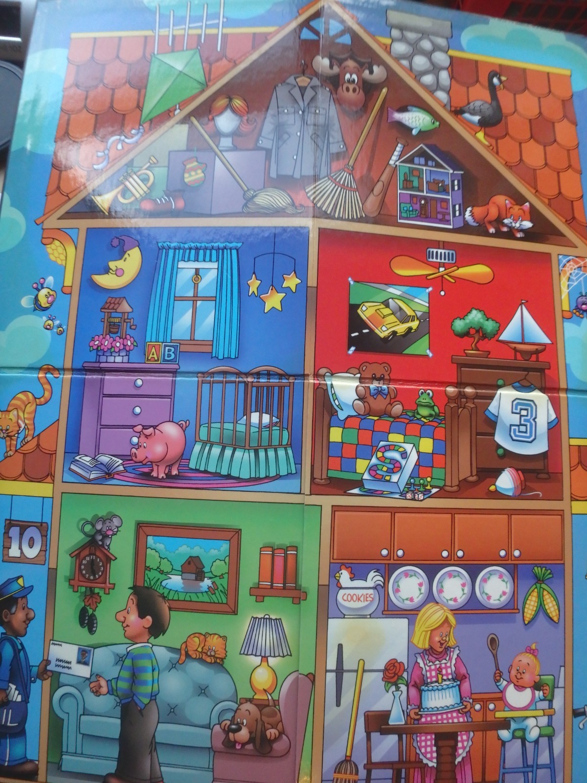 Picture Rhymes I Spy A Mouse in the House Game Excellent Very good condition