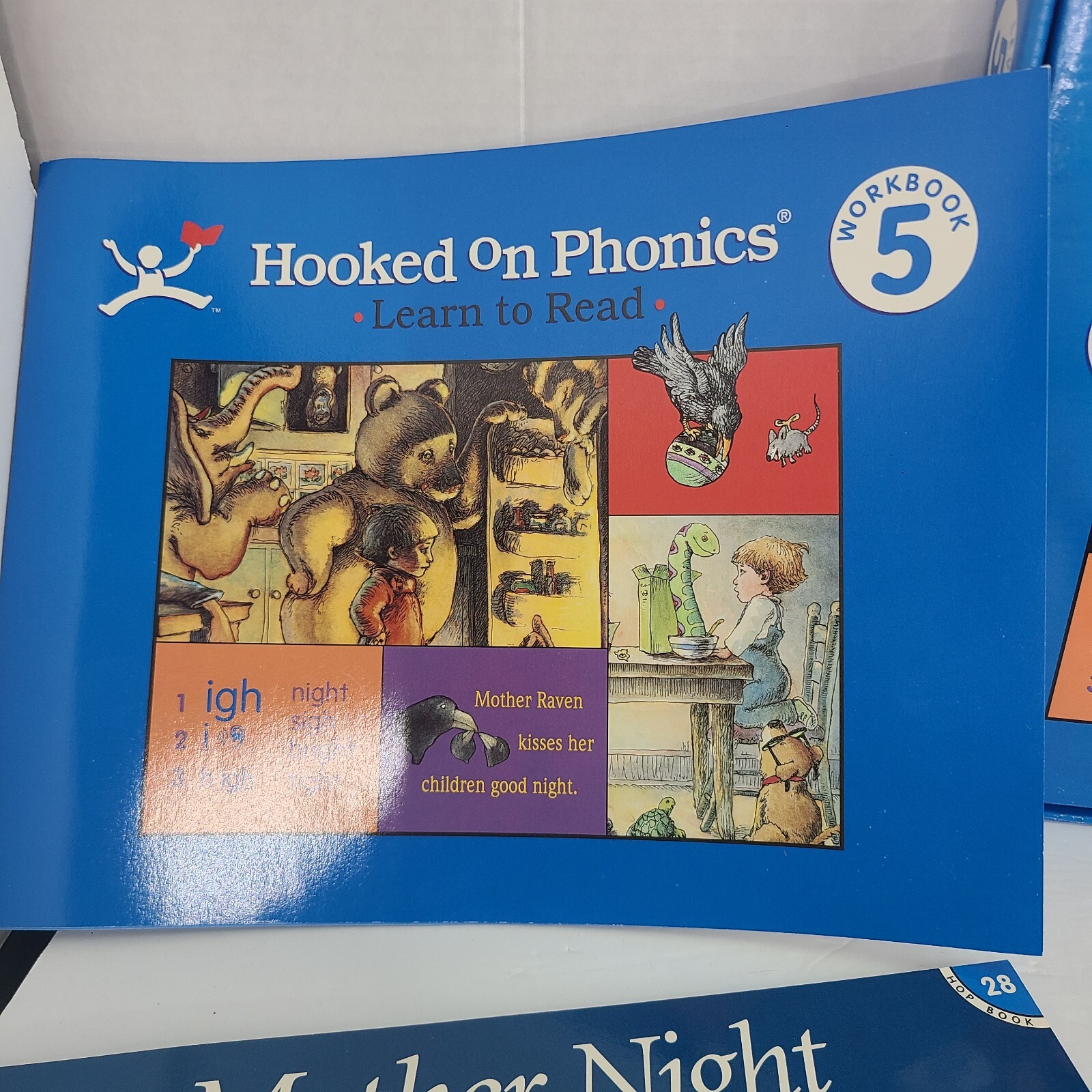 Vintage Hooked On Phonics Level 5 Learning Kit Home Schooling Kit