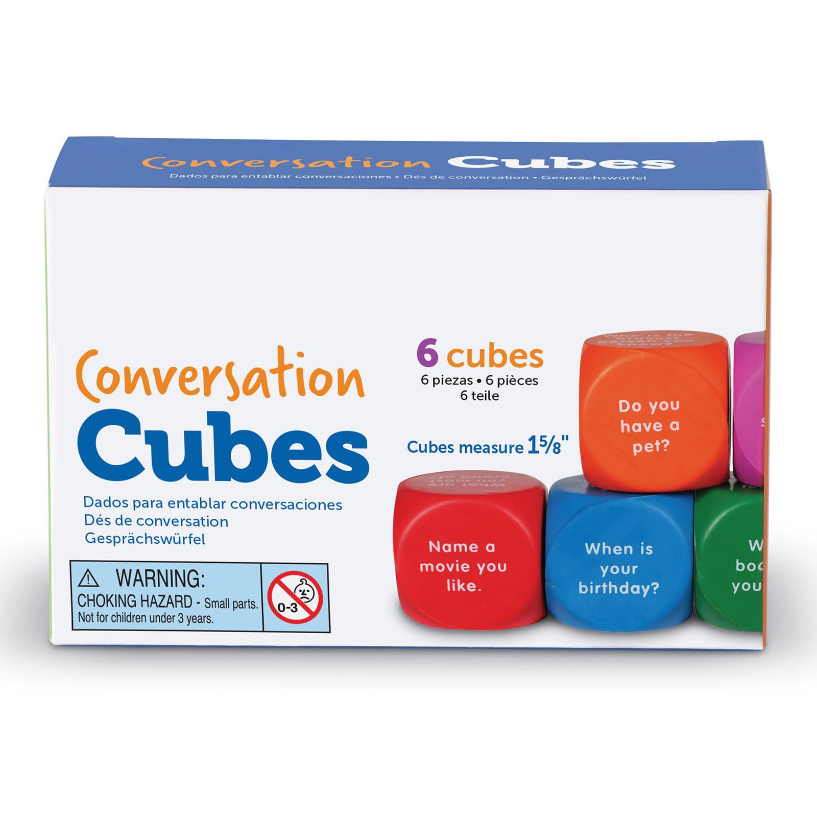 Conversation Cubes, Communication Toys, Team Building Exercises, Foam Cubes