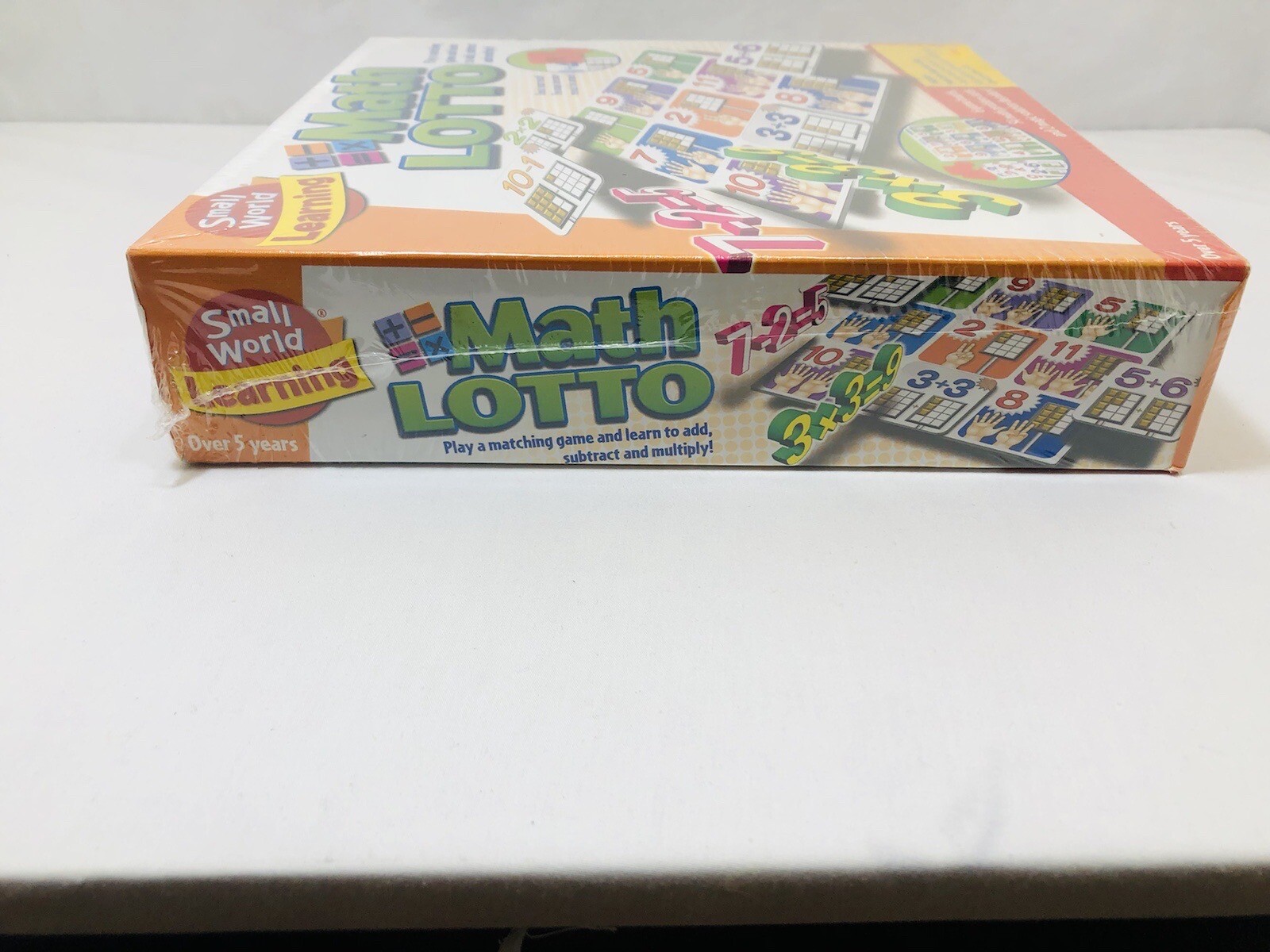 Small World Learning Math Lotto Game Educational Numbers Arithmetic NEW SEALED