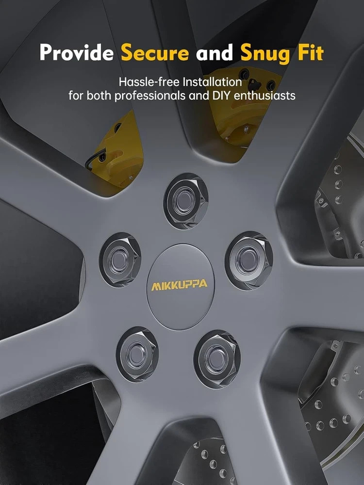 MIKKUPPA M14x1.5 Open End Lug Nuts – Replacement for Chevy GMC Silverado Sierra