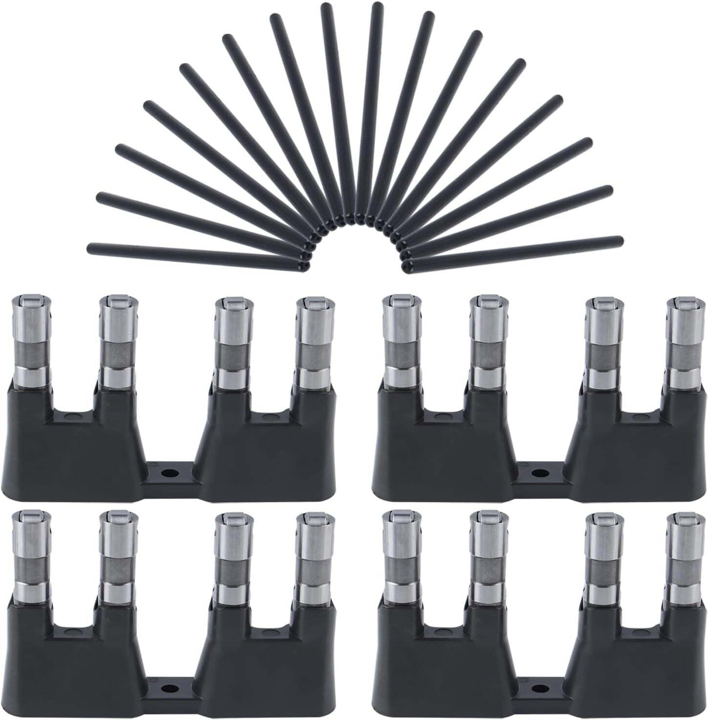 Delphi LS7 Lifters,Guide Trays and Pushrods Compatible With LS1 LS2 LS3 LS6 LQ4