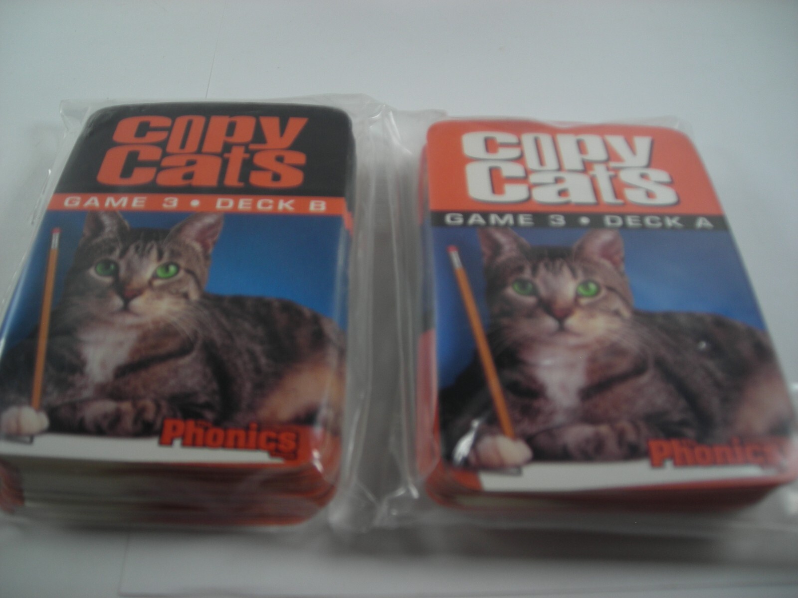 The Phonics Game Replacement Cards and Cassette Game 3 Copy Cats