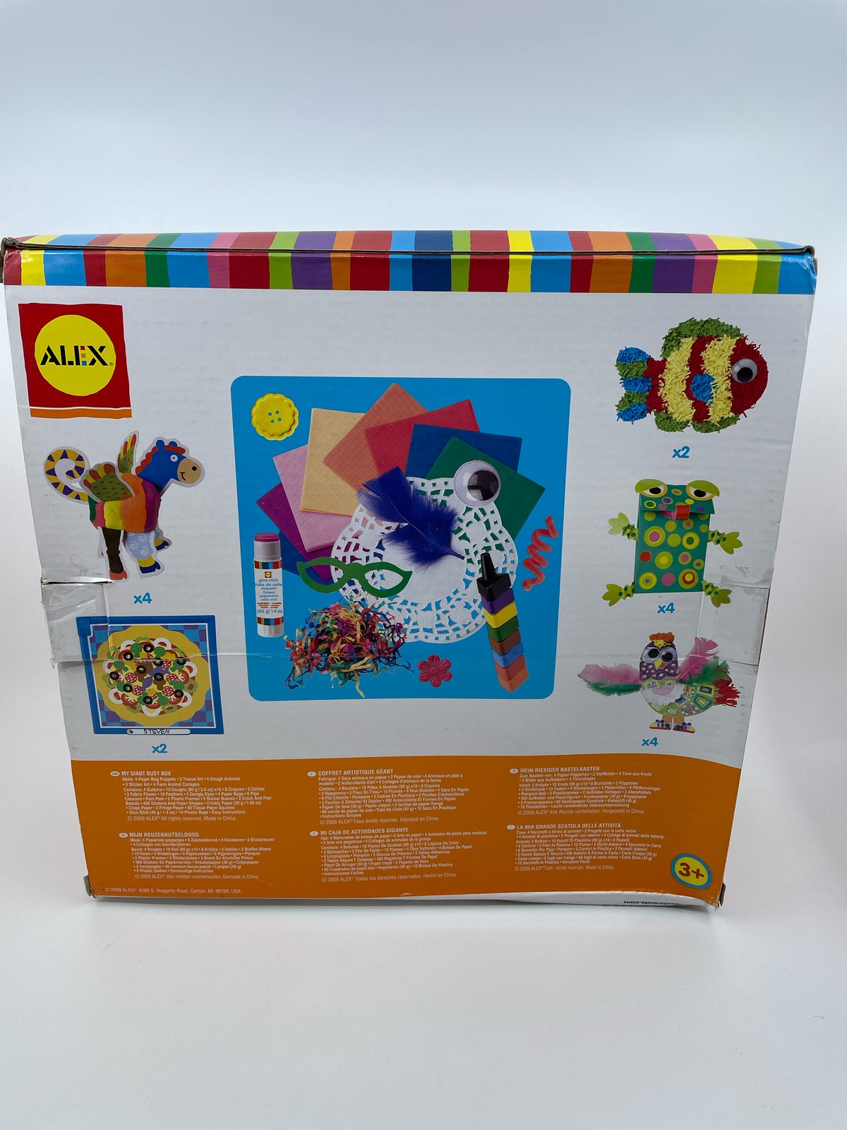 ALEX Toys My Giant Busy Box Craft Kit Kids Art and Craft Activity