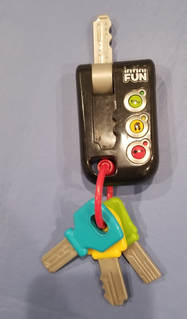 50% off! Infini Fun My First Car Keys Fob Tested Works