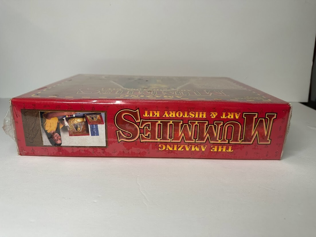 SEALED Amazing Mummies Art & History Kit 1998 Educational Design Ancient Egypt
