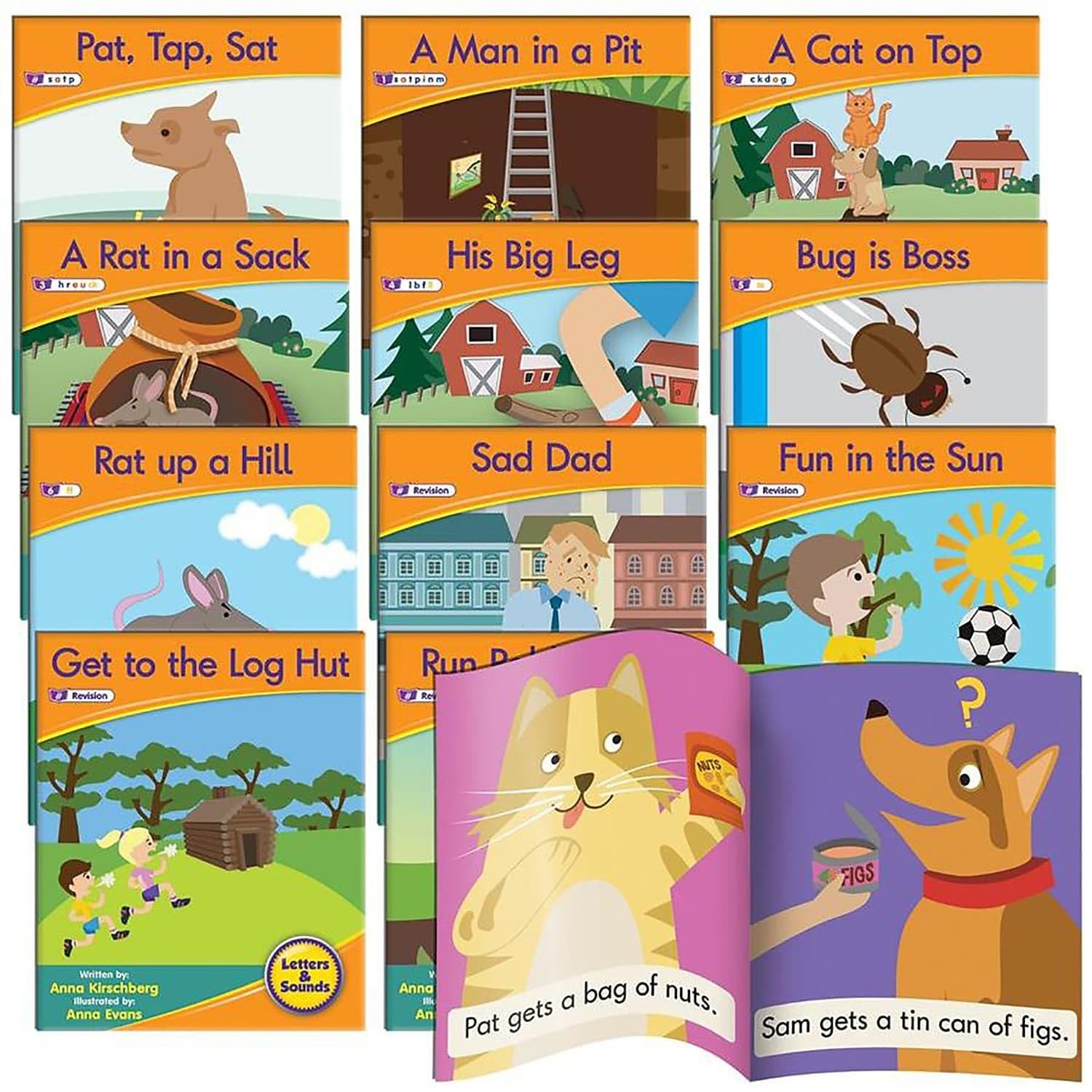 Junior Learning Letter Sound Readers Fiction Toy Jl381