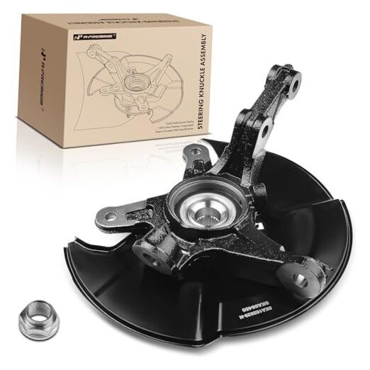 Front Right Steering Knuckle & Wheel Bearing Hub Front Right Passenger Side