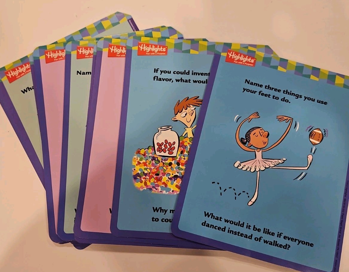 Highlights BRAIN CRUNCHERS Large 8×10 Activity Cards Complete