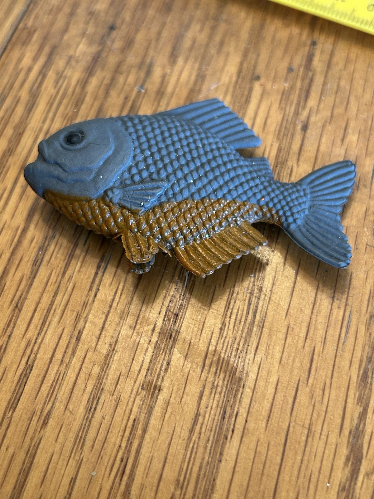 Plastic Piranha Fish 2 1/2-inch toy fish K&M Int Hard Plastic