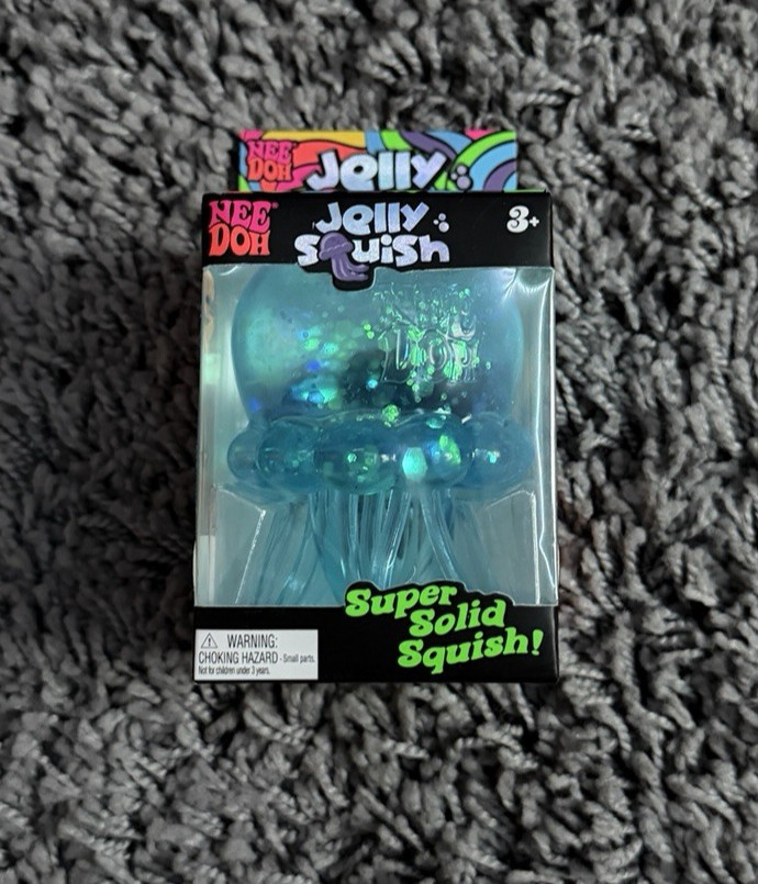Schylling NeeDoh Jelly Squish Select Color Pink Purple Blue Brand New! AUTHENTIC