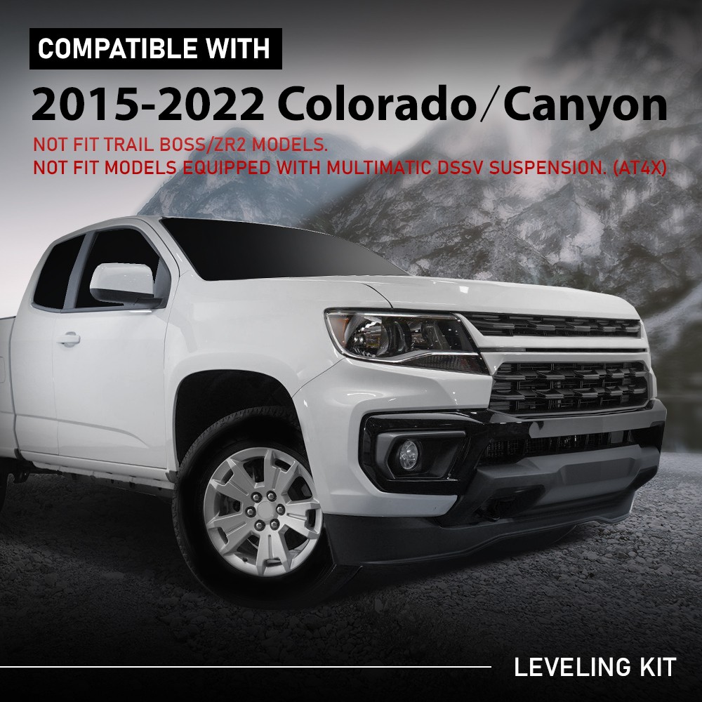 For 2015-2022 Chevy Colorado/GMC Canyon – 922 Rough Country 2" Leveling Kit