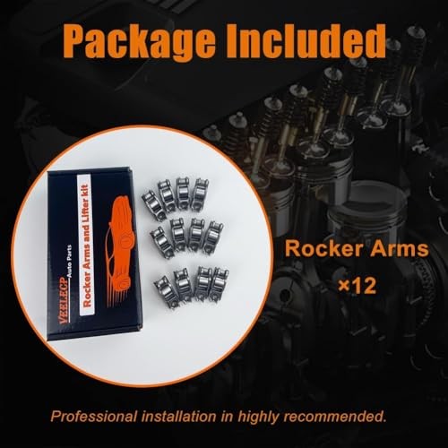 12 PCS Rocker Arms Compatible with 3.6L 3.0L 2.8L 4.2L Engines – Allure Enclave