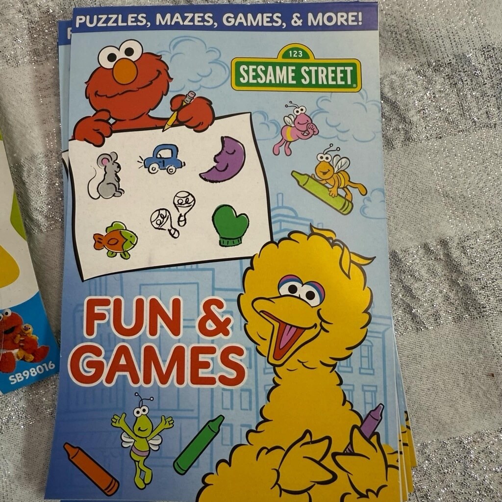 Sesame Street-themed Items Multi-color