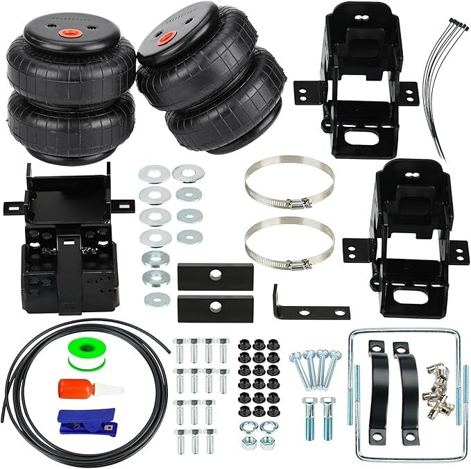 Rear Air Spring Bags Suspension Kit Fit for Ford F250 4WD 1999, F-250 Super Duty