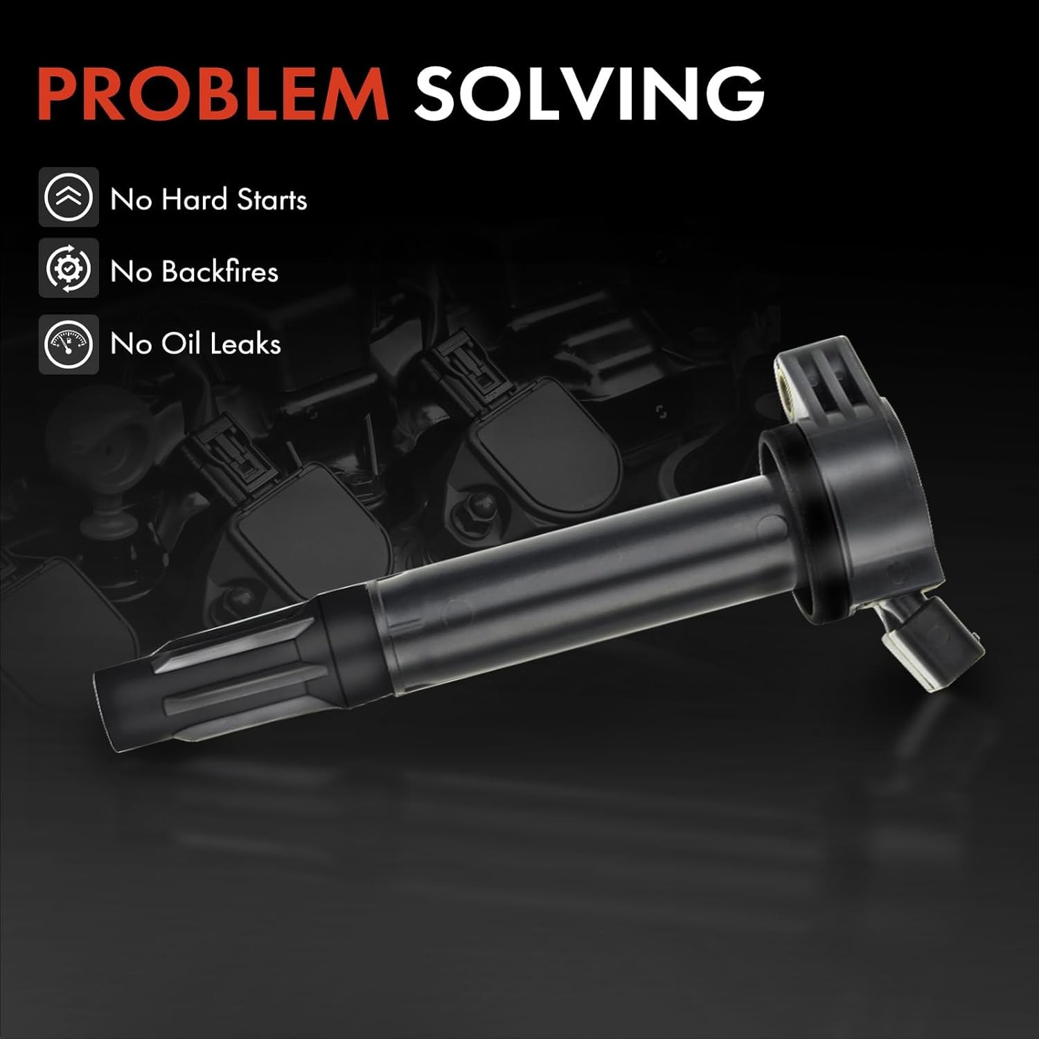 A-Premium 6PCS Ignition Coil Packs Compatible with Toyota, Lexus & Lotus Vehicle