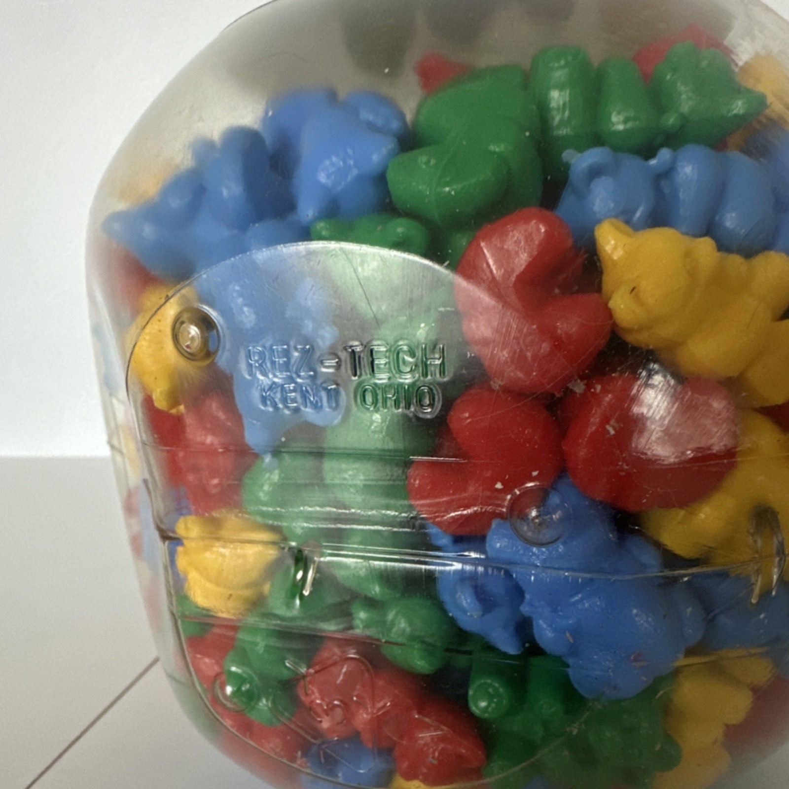 Media Materials Teddy Bears Counters 2000pcs Red Blue Yellow Green
