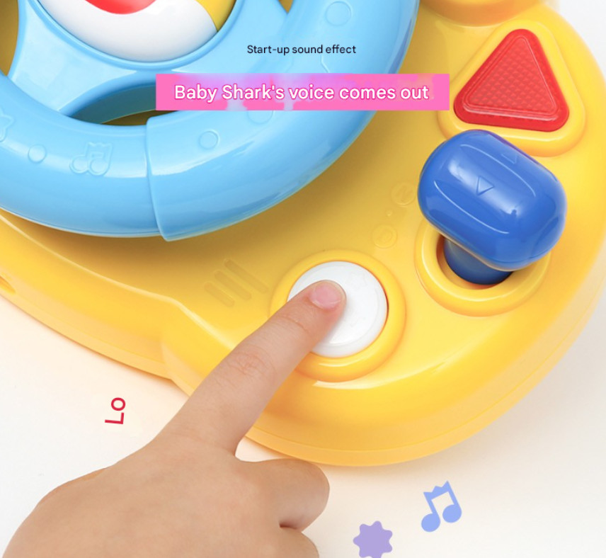 Pinkfong Baby Shark’s First Driving Game Kid Play Toy With Nursery Songs