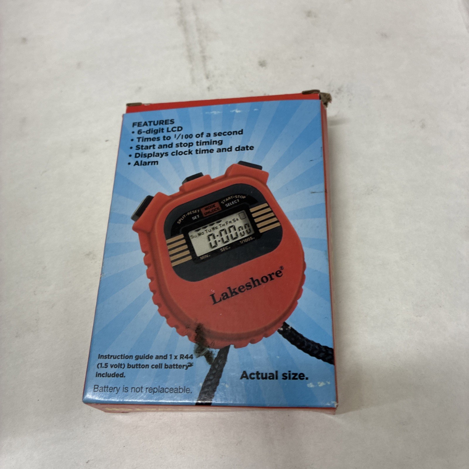 Lakeshore Learning Classroom Stopwatch NEW in Box ( Color My Be Different)