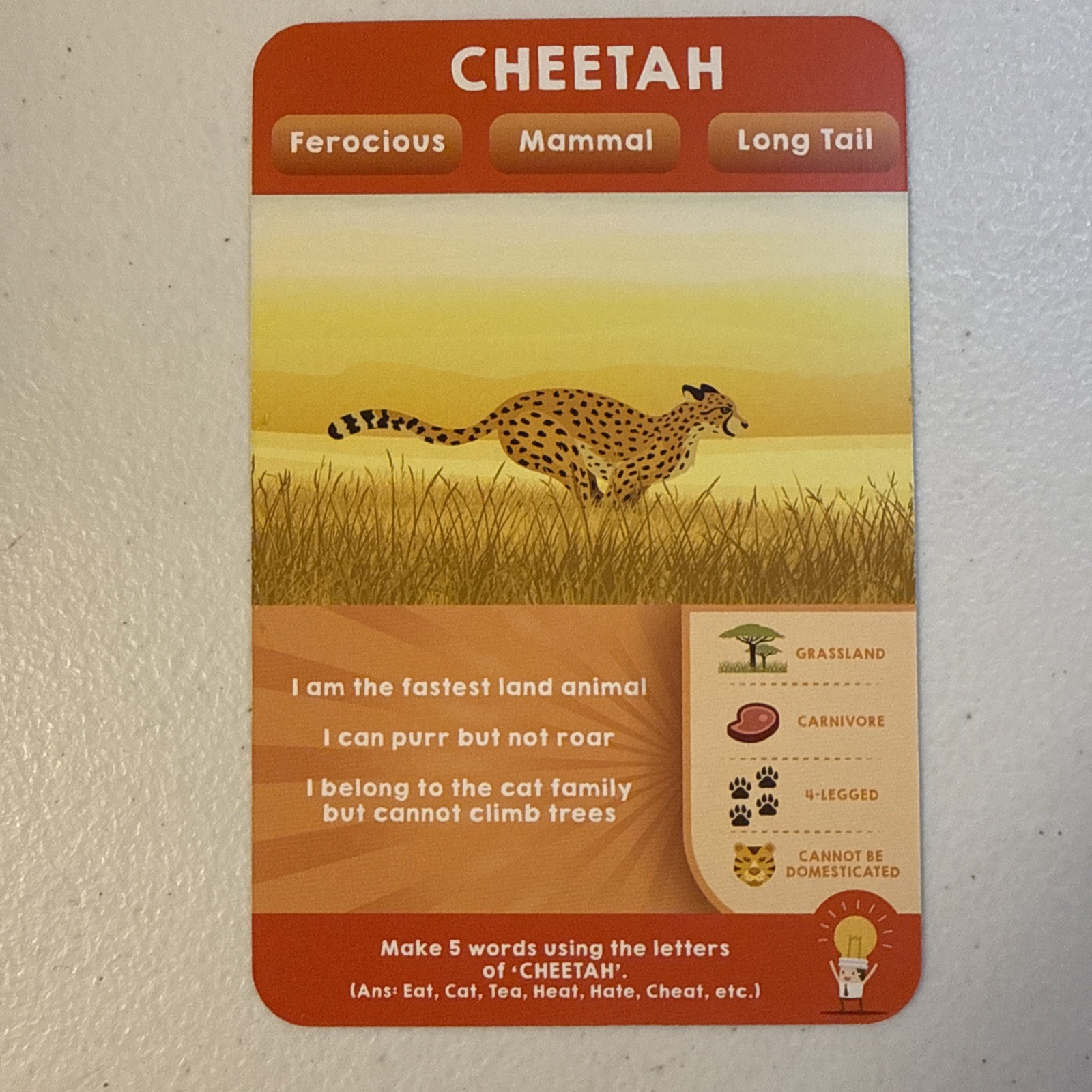 Skillmatics GUESS IN 10 Animal Planet ~Family Card Game 2-6 Players 6+ ~COMPLETE