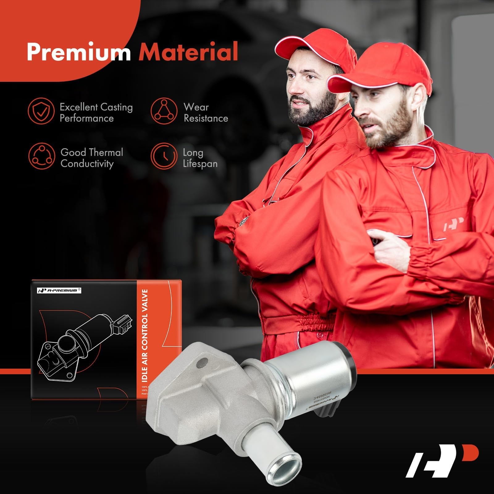 A-Premium Fuel Injection Idle Air Control Valve IAC – V8 4.6L – Compatible wi…