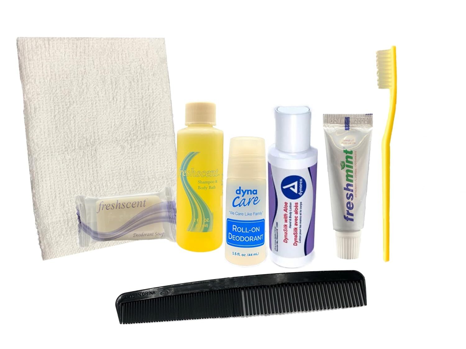 WNL Products 1400SUB-50PACK Deluxe Adult Comfort Kit in Clear Pouch, Premium