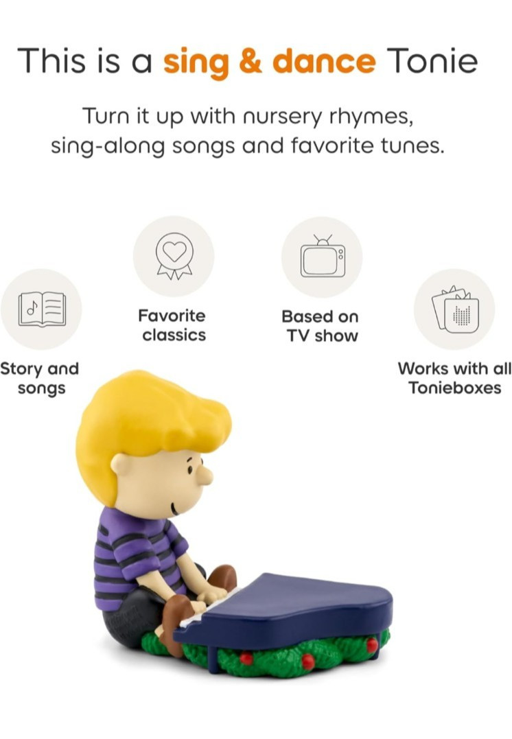 Peanuts: A Charlie Brown Christmas Schroeder (Vince Guaraldi Trio) Tonie Ages 3+