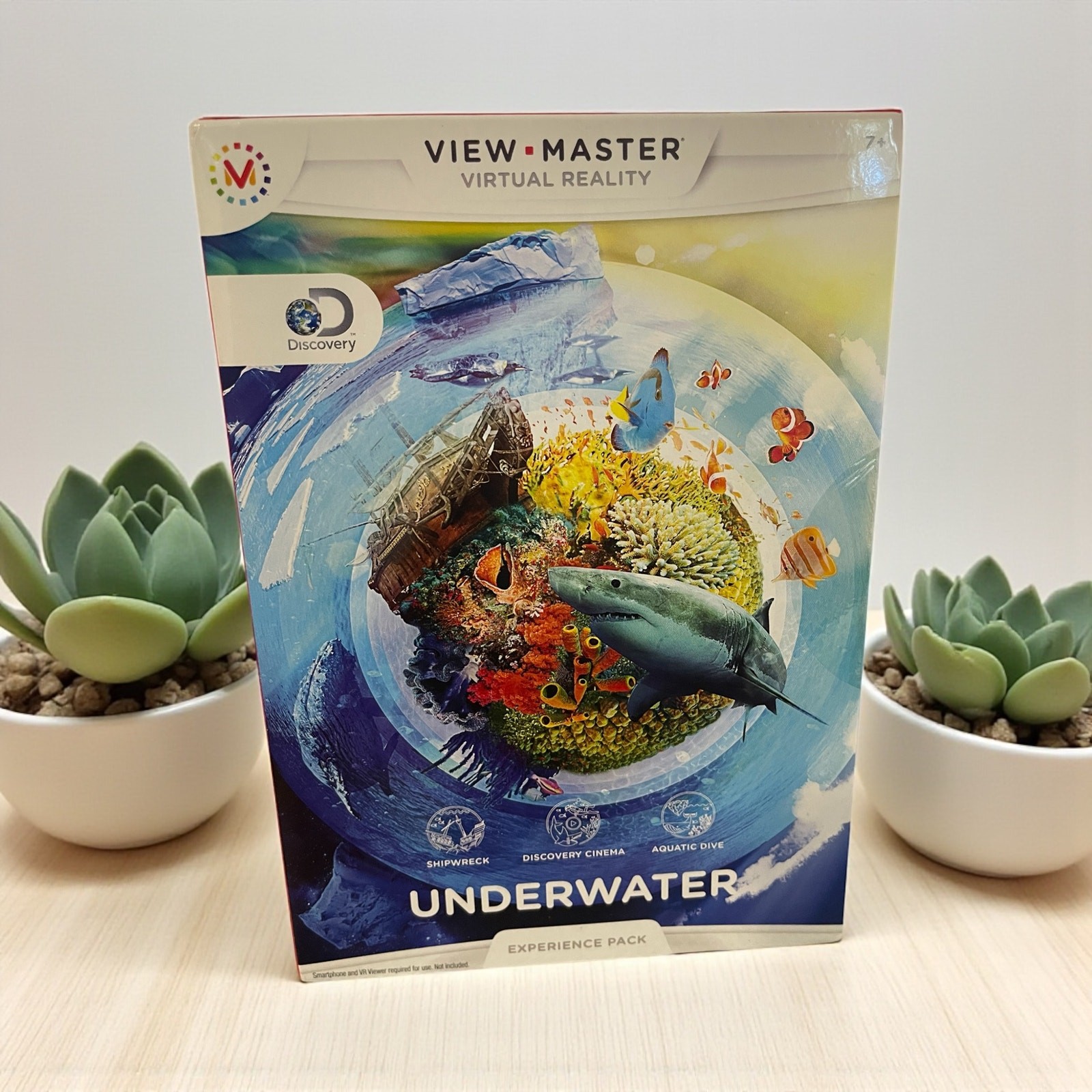 Discovery View Master Virtual Reality Starter Pack &”Underwater” Experience Toy