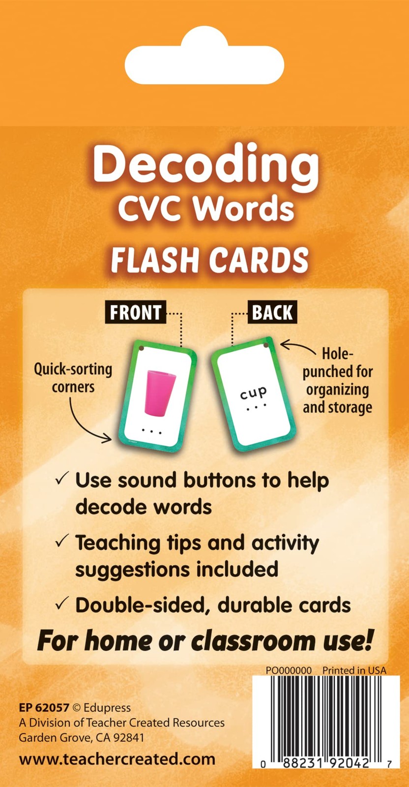 Medium Multi Flash Card Set with Sound Buttons for Learning and Teaching Ages 4+