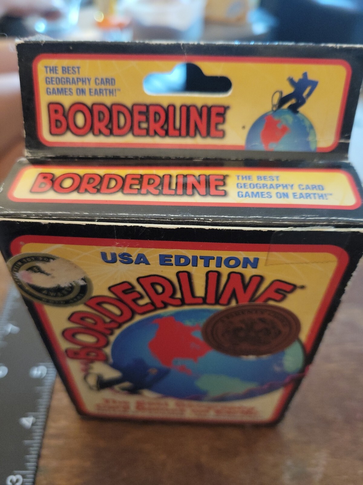 Borderline Games USA Edition Vintage Geography Card Game