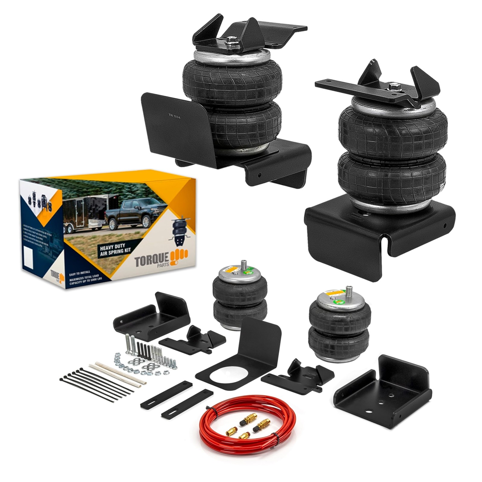 TORQUE Airbag Air Bag Suspension Kit for 2019-2026 Chevrolet Chevy Silverado …