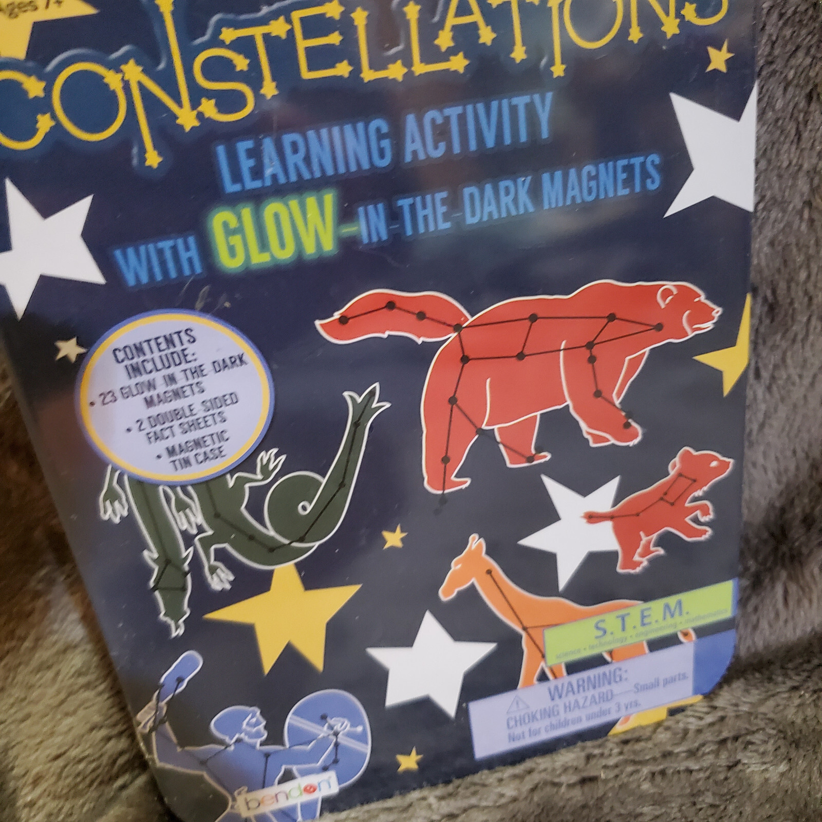 Bendo Magnetic Learning Activity Constellations GLOWmagnets S.T.E.M. Educational