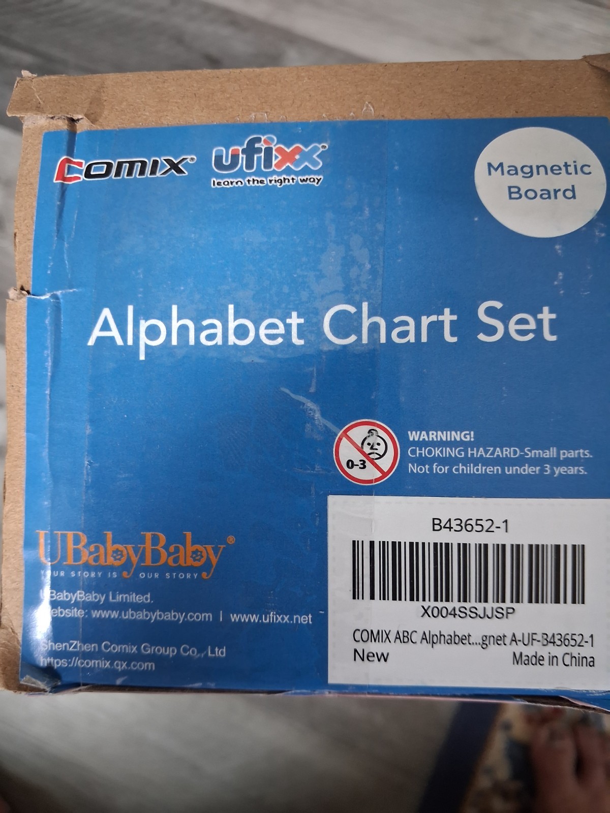Magnetic Alphabet Chart Set