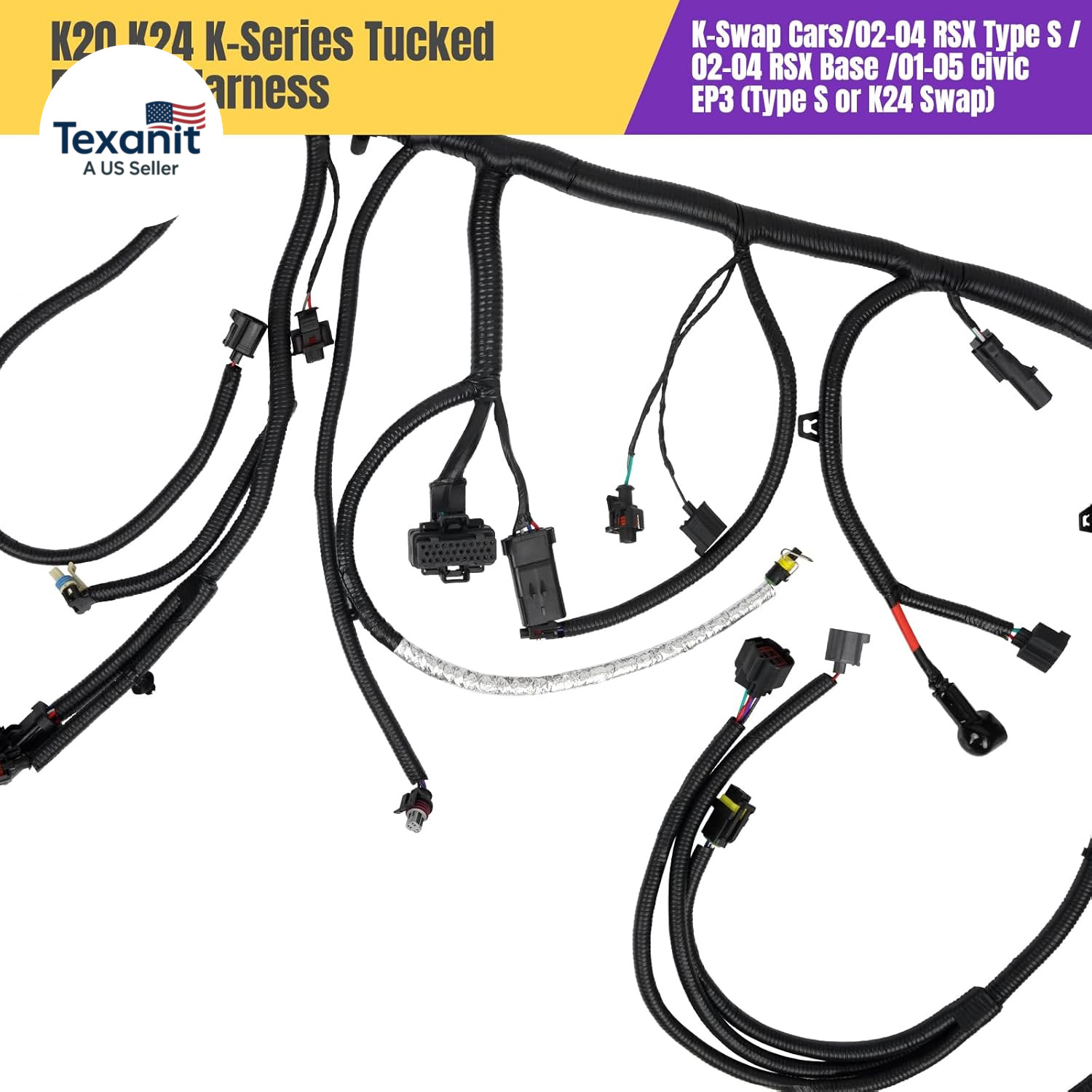Engine Wiring Harness Assembly Compatible with Ford F250 F350 F450 F550 Super Du