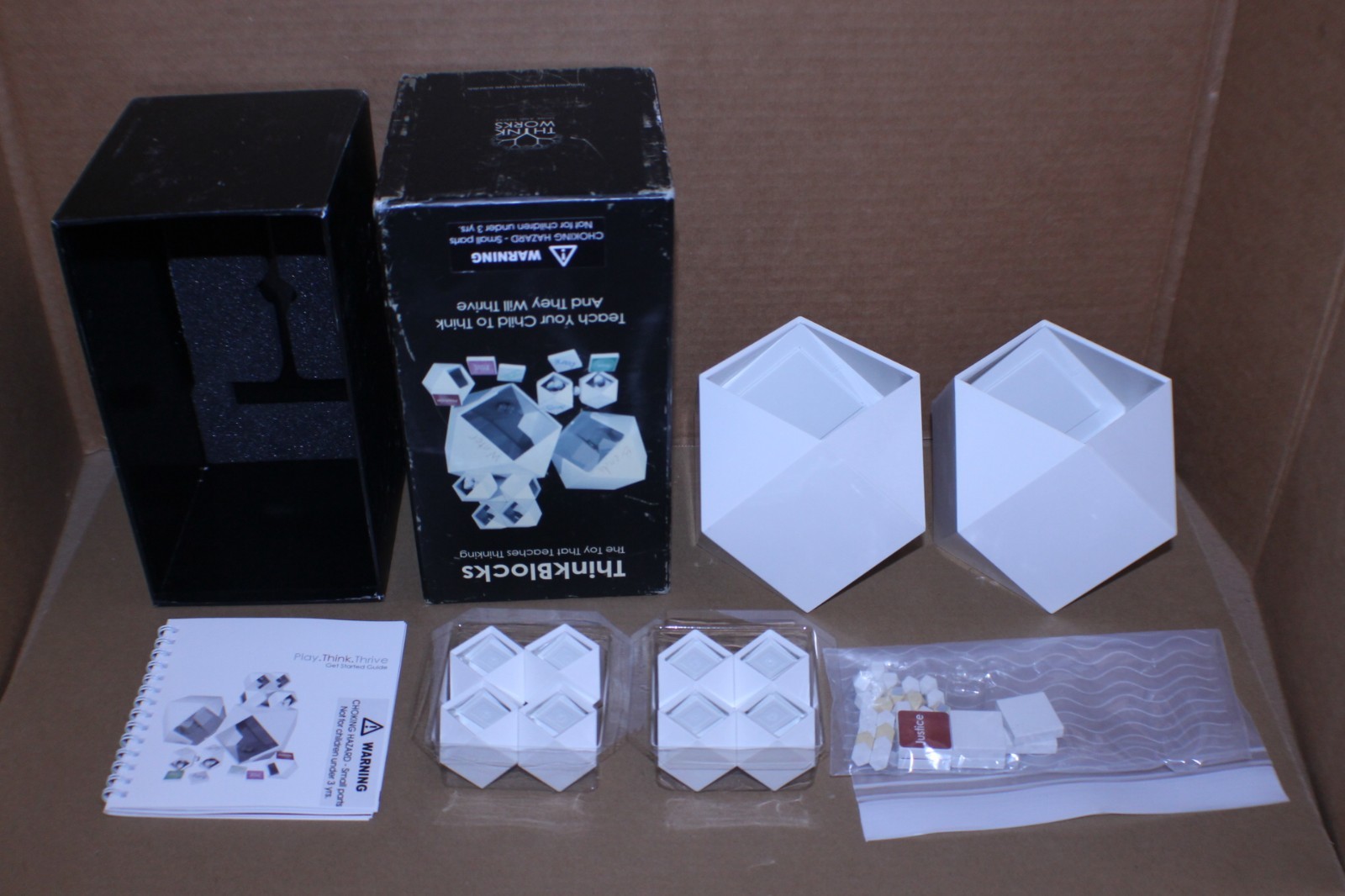USED / LOOSE / THINKBLOCKS EDUCATIONAL TOY SET BY THINKWORKS
