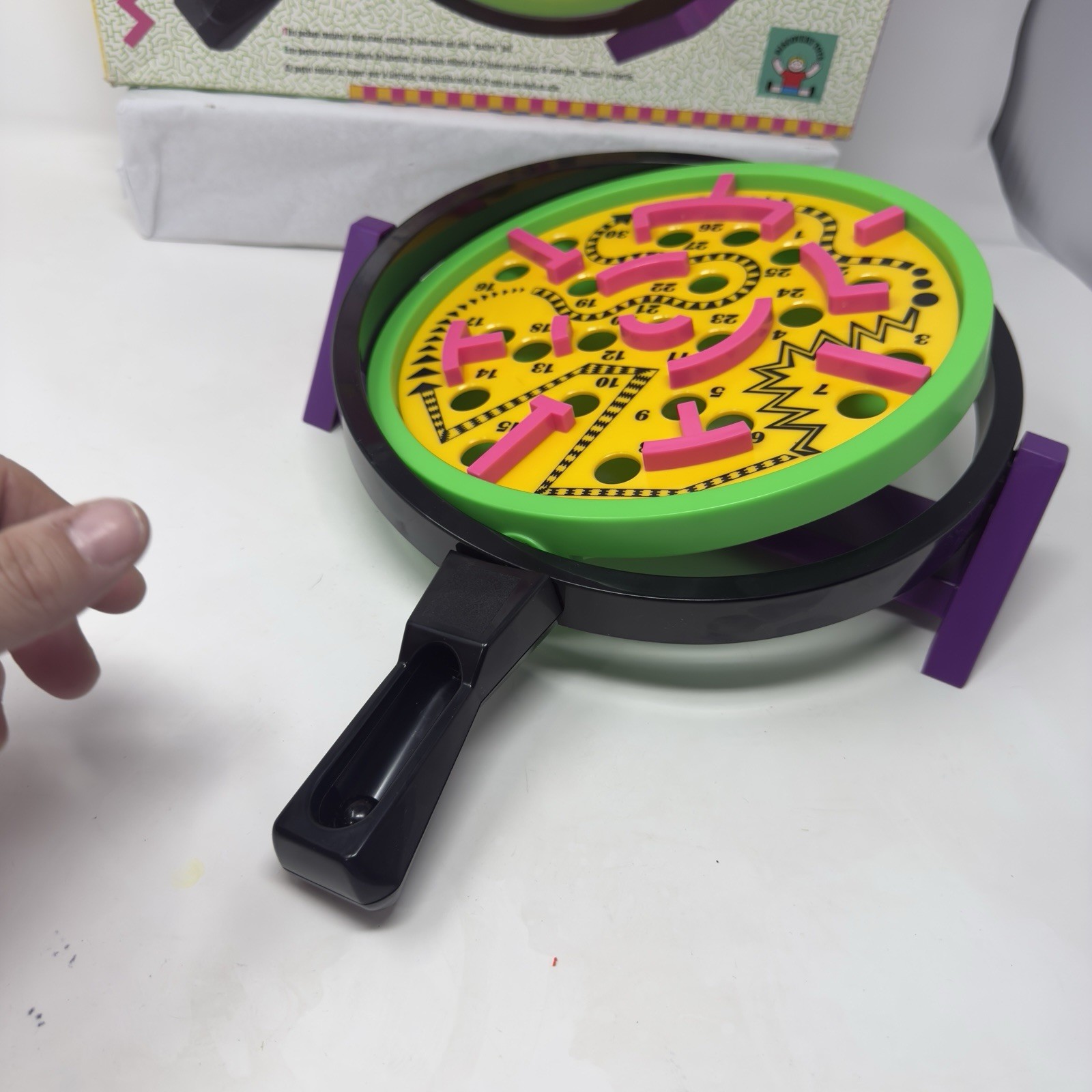 Vtg Y2K Discovery Toys Maze Master Labyrinth Game 90s Skill Marble Puzzle Retro