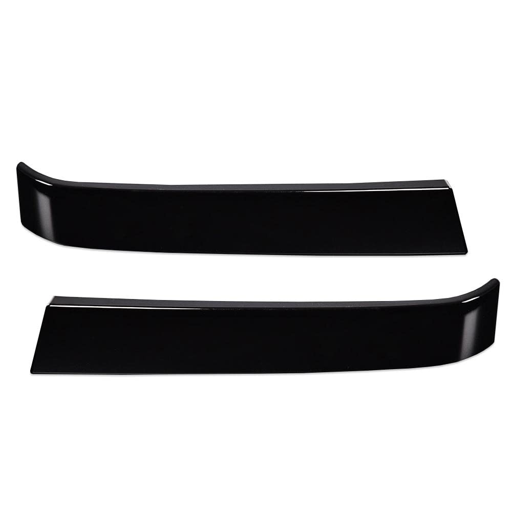 03-07 Chevy Silverado 1500 2500 3500 Grille Trim Set Left Right Pair Black