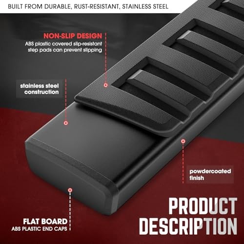 Side Step Running Boards for Chevy Silverado GMC Sierra