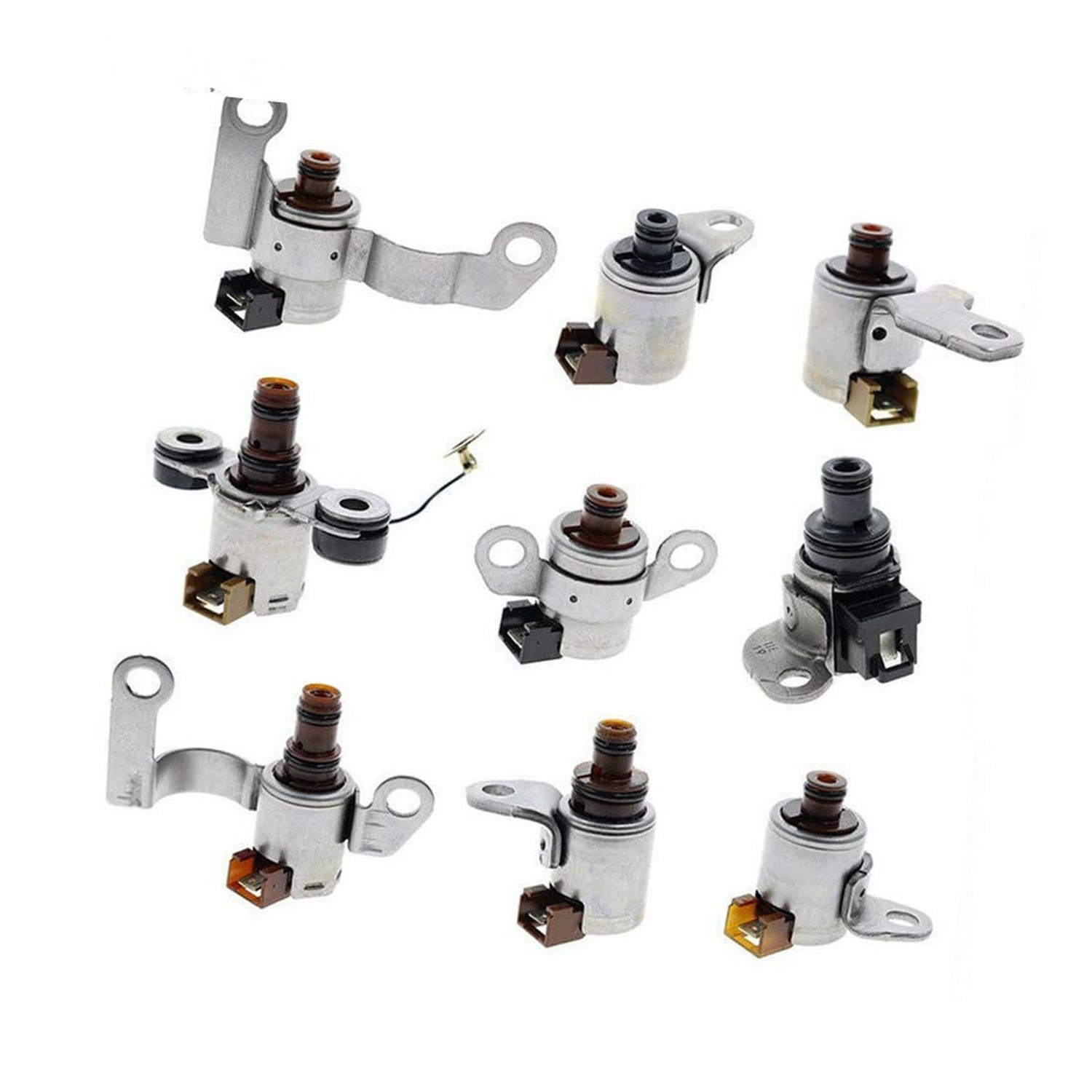 OEM JF506E 09A D98420 9pcs Transmission Shift Solenoid Set With Gasket Compat…