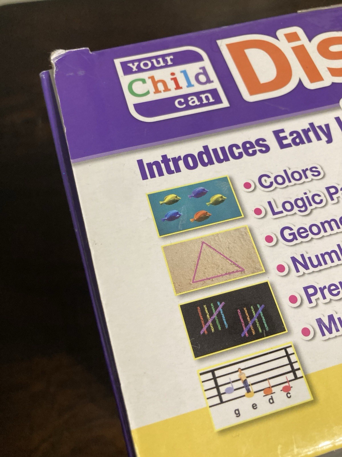 Your Child Can Discover! 6 DVD & 5 Book Set Ages 1-7 Colors Shapes Numbers