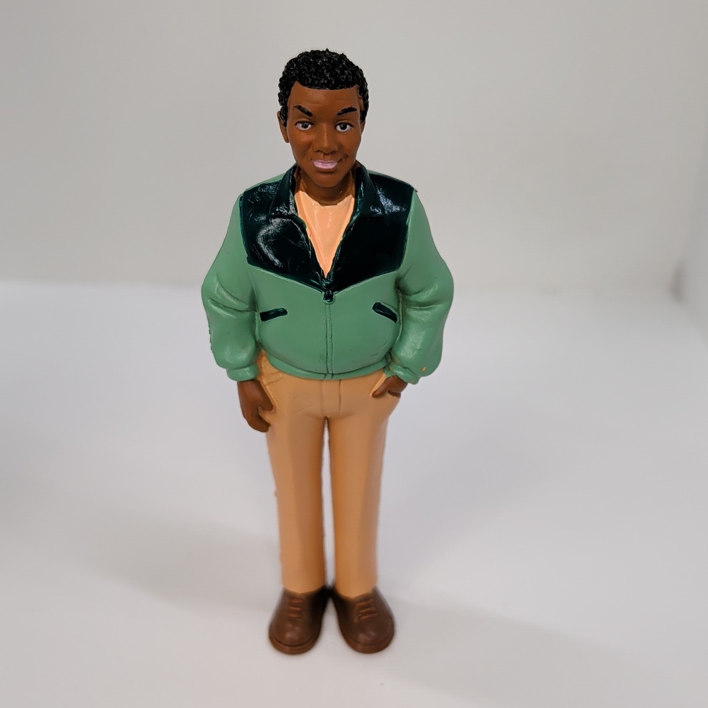 Cool Guy With Green Jacket Lakeshore Community Block Play People Person
