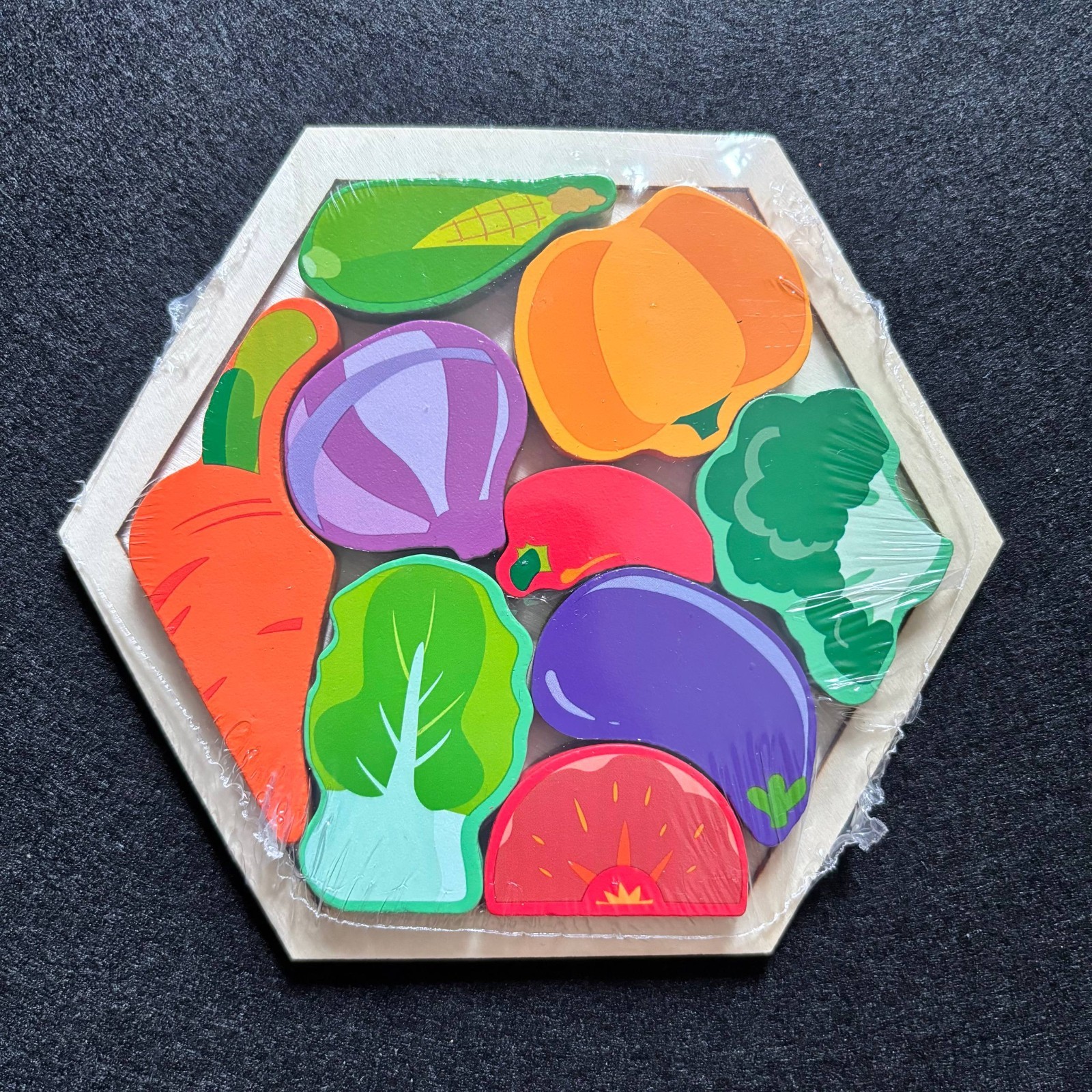 7 In 1 Kids Montessori Educational Wooden Toys Children Busy Board